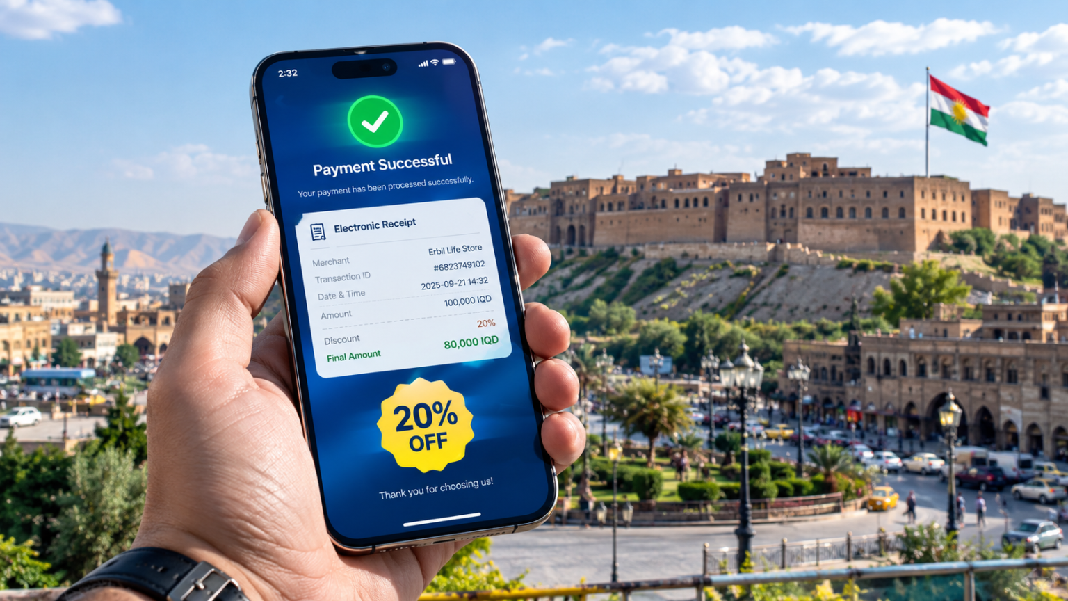 وەزارەتی شارەوانی بەشداری لە سیستەمی (ئی-پسوولە) دەکات؛ داشکاندن بە ڕێژەی ٢٠٪ بۆ شوێنە بازرگانییەکان ڕادەگەیەنێت