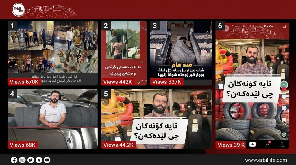 پڕبینەرترینەکانی هەفتەی ئەربیل لایف